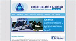 Desktop Screenshot of cemtuition.com.au